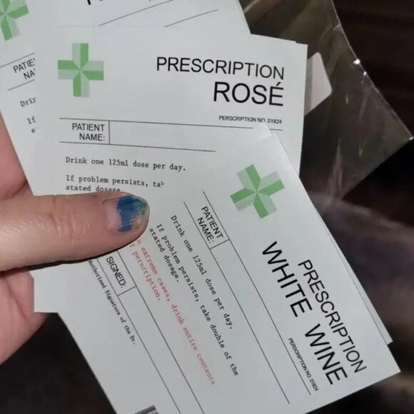 6 Funny stickers for wine! Funny gifts - Picture 3 of 7